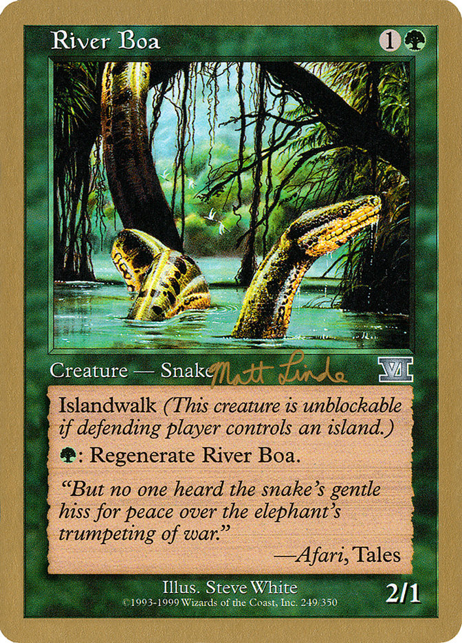 Bóvida del Río (Matt Linde) [World Championship Decks 1999]