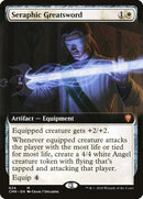 Gran Espada Seráfica (Arte Extendido) [Commander Legends]