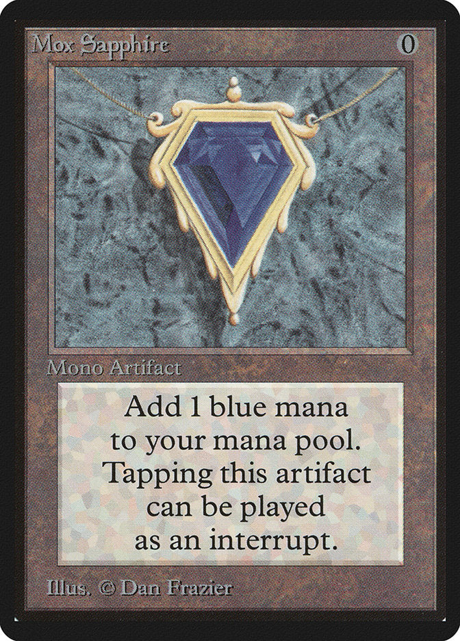 Mox Saphir [Édition Beta]