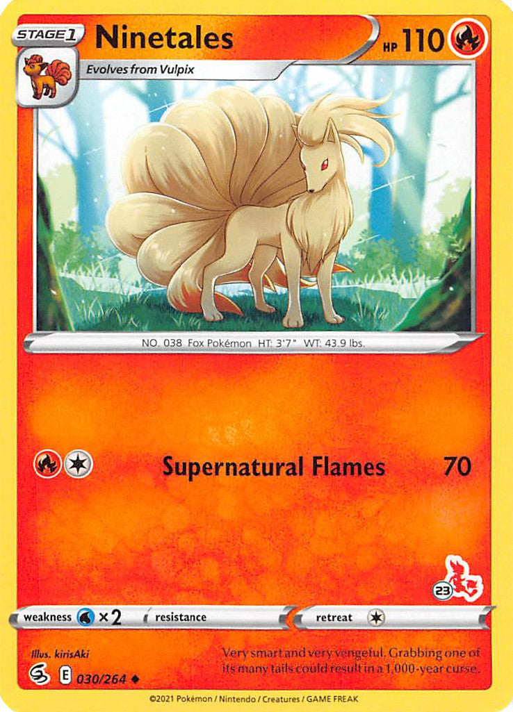 Ninetales (30/264) (Sello Cinderace