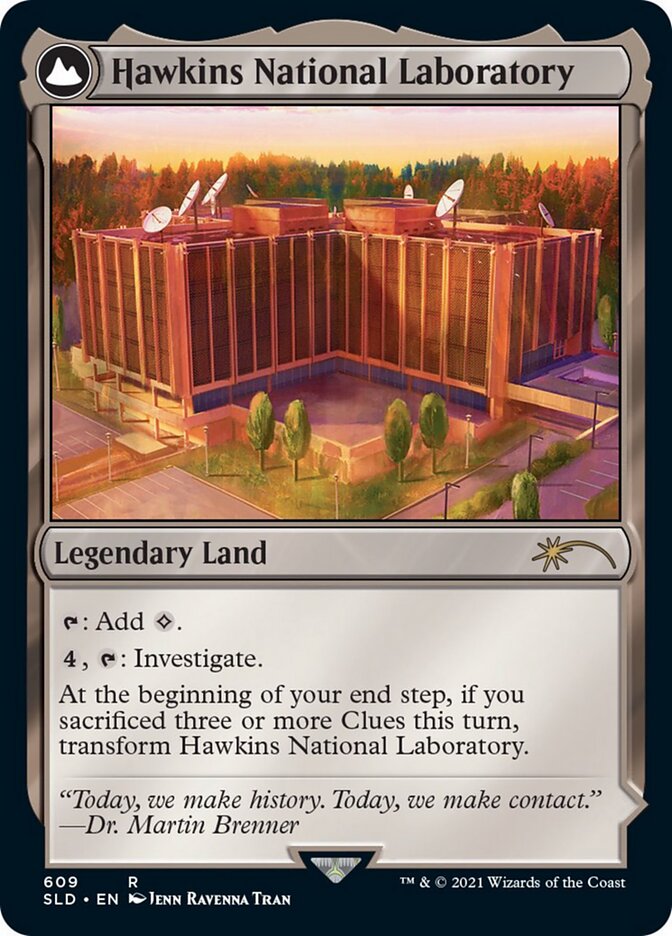 Laboratoire national de Hawkins // L'Envers [Promos Secret Lair Drop]