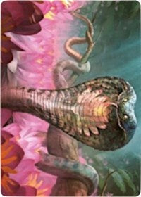 Carta de Arte Cobra del Loto [Serie de Arte de Zendikar Rising]