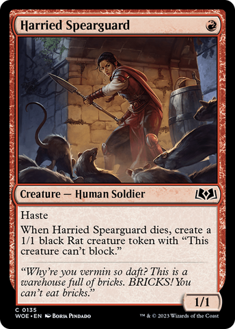 Lancier harcelé [Les friches d'Eldraine]