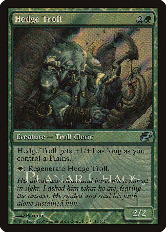 Troll des haies [Promos Chaos planaire]