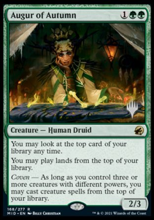 Présage d'automne (pack promo) [Innistrad : Chasse de Minuit Promos]