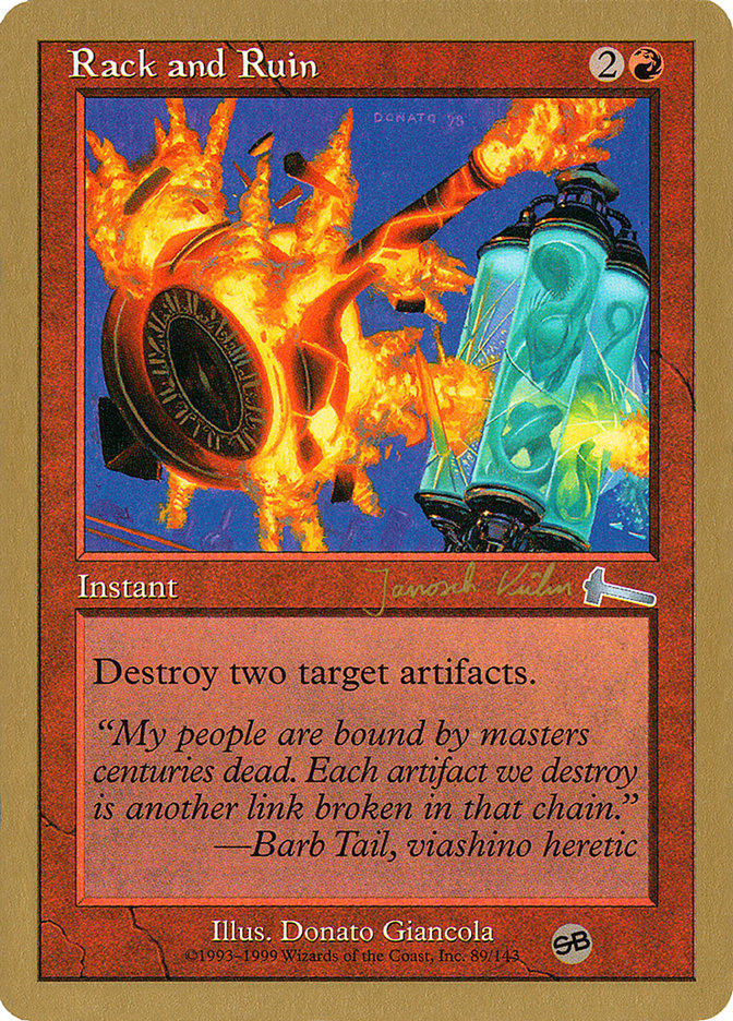 Dégâts collatéraux (Janosch Kuhn) (SB) [World Championship Decks 2000]