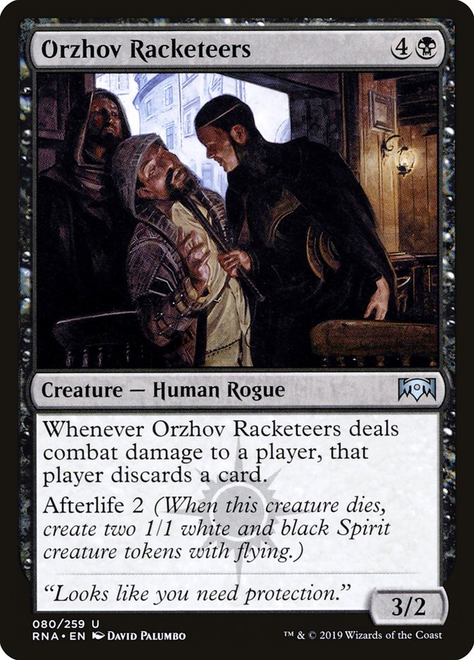 Voleurs orzhov [Allégeance de Ravnica]