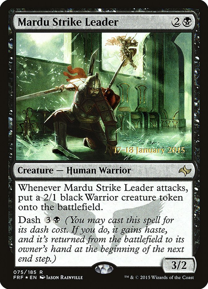 Chef de guerre mardu [Prerelease Promos Destin reforgé]