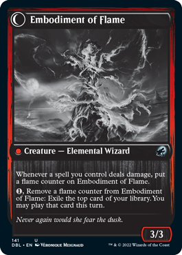 Canaliseuse de flammes // Incarnation de la flamme