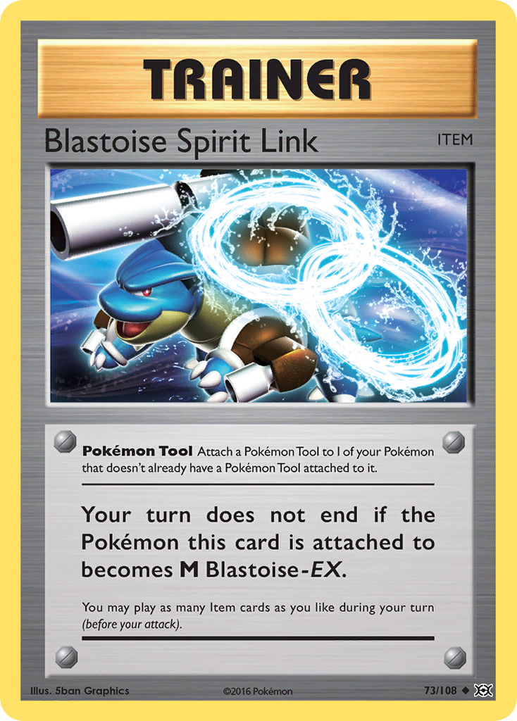 Lien Spirituel de Tortank (73/108) [XY: Évolutions]