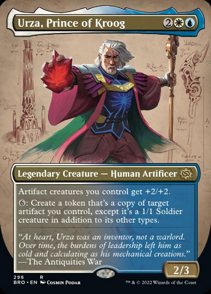 Urza, prince de Kroog (Illustration alternative sans bordure) [La Guerre des frères]