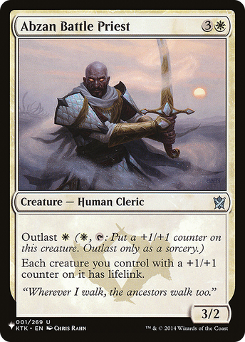 Prêtre de bataille abzan [The List]