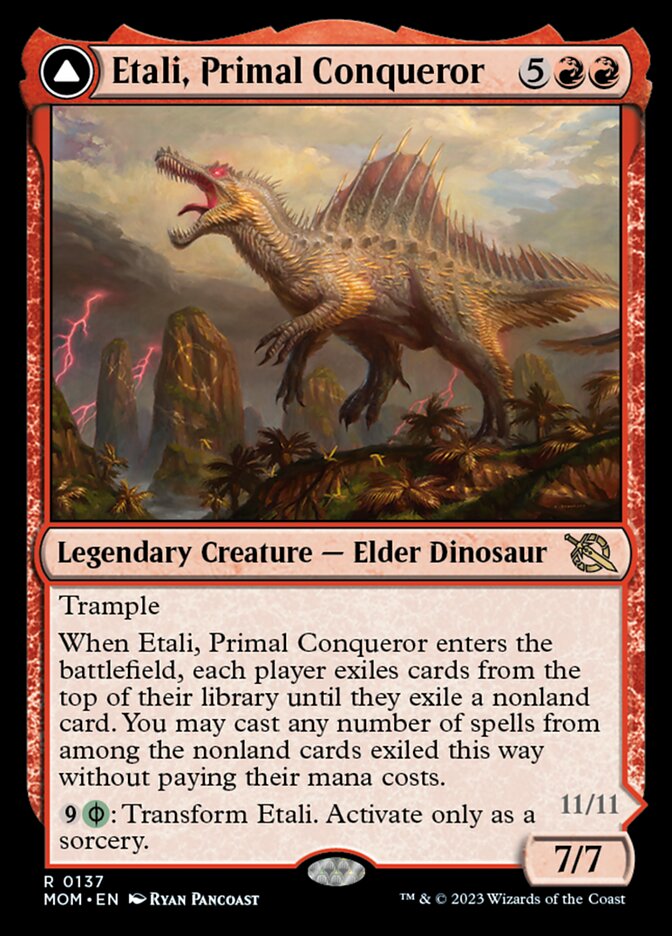 Etali, conquérant primordial // Etali, Maladie primordiale [L'invasion des machines]