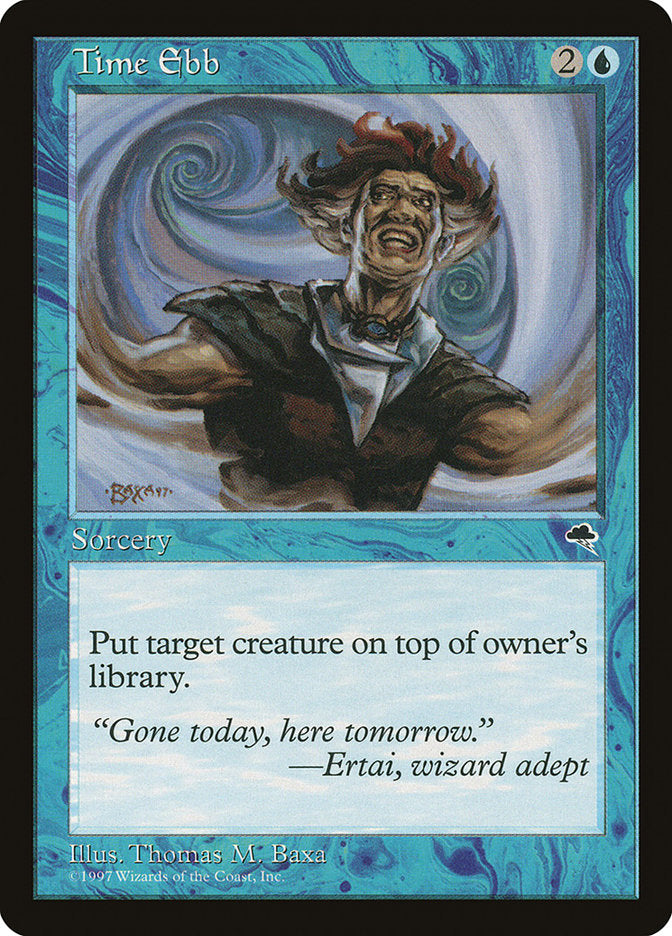 Reflux temporel [Tempête]