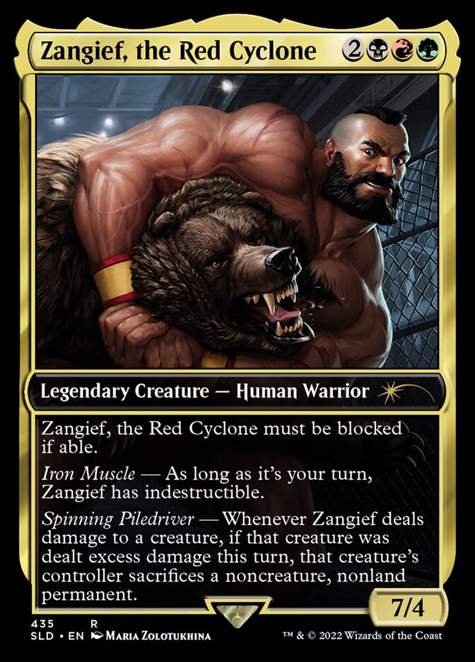 Zangief, le Cyclone rouge [Série de lairs secrets]
