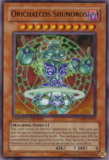 Orichalcos Shunoros [JUMP-FR035] Ultra Rare