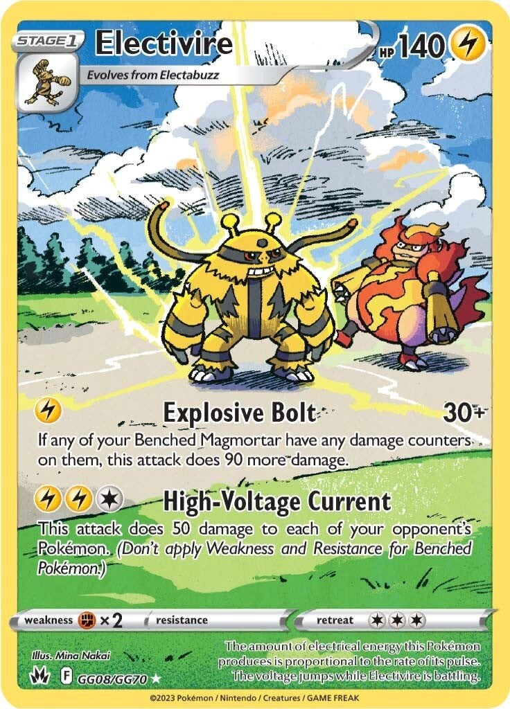 Electivire (GG08/GG70) [Espada y Escudo: Cenit Supremo]