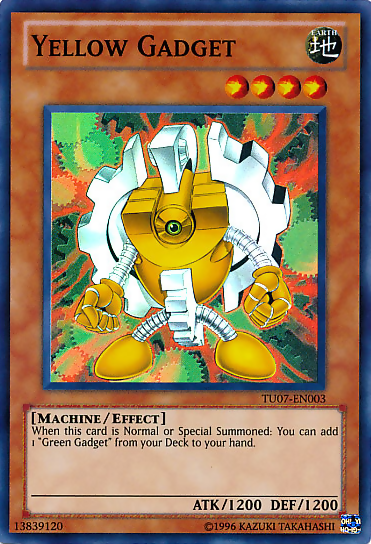 Gadget Jaune [TU07-EN003] Super Rare