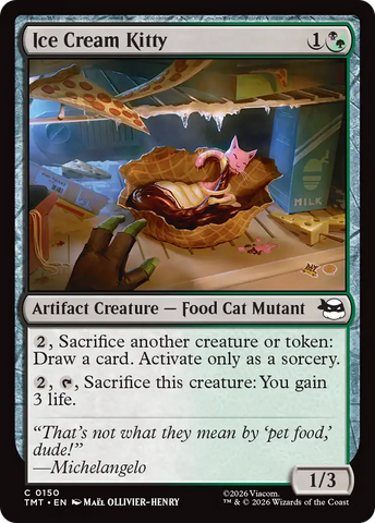 Ice Cream Kitty [Tortugas Ninja]