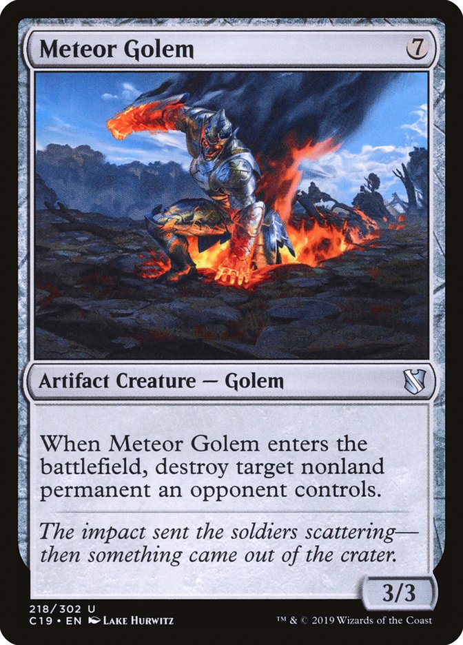 Golem météore [Commander 2019]