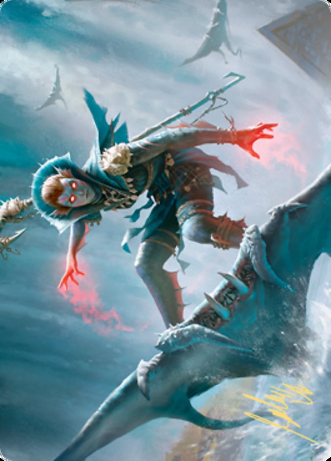 Mística de Umara (Serie de arte) [Serie de arte de Zendikar Rising]