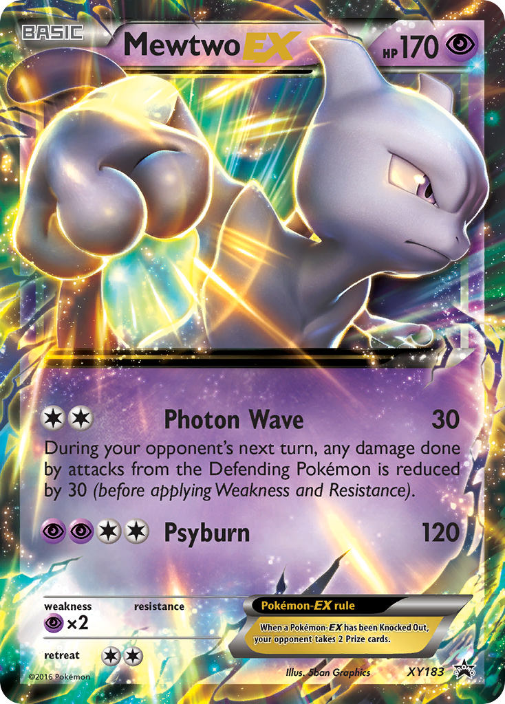 Mewtwo EX (XY183) [XY : Promo Cartes Étoile Noire]