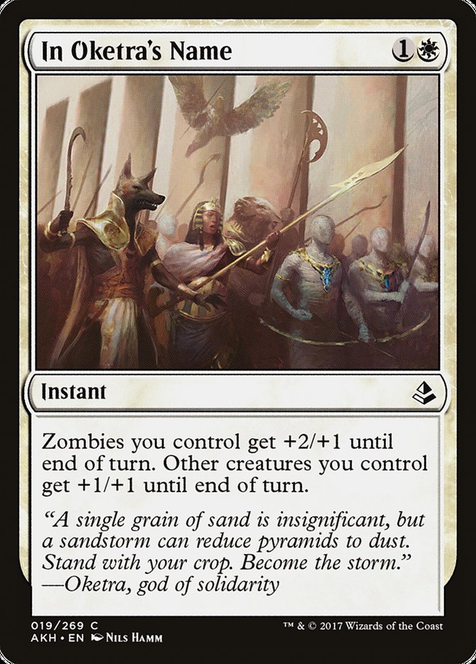 Au nom d'Oketra [Amonkhet]