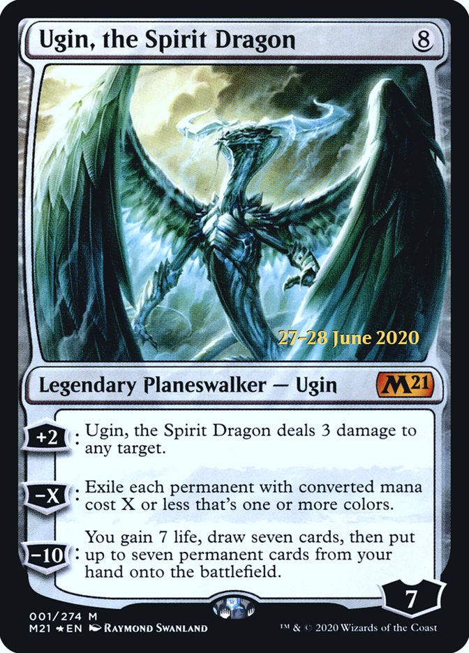 Ugin, the dragon esprit [Promos avant-première de l'édition de base 2021]