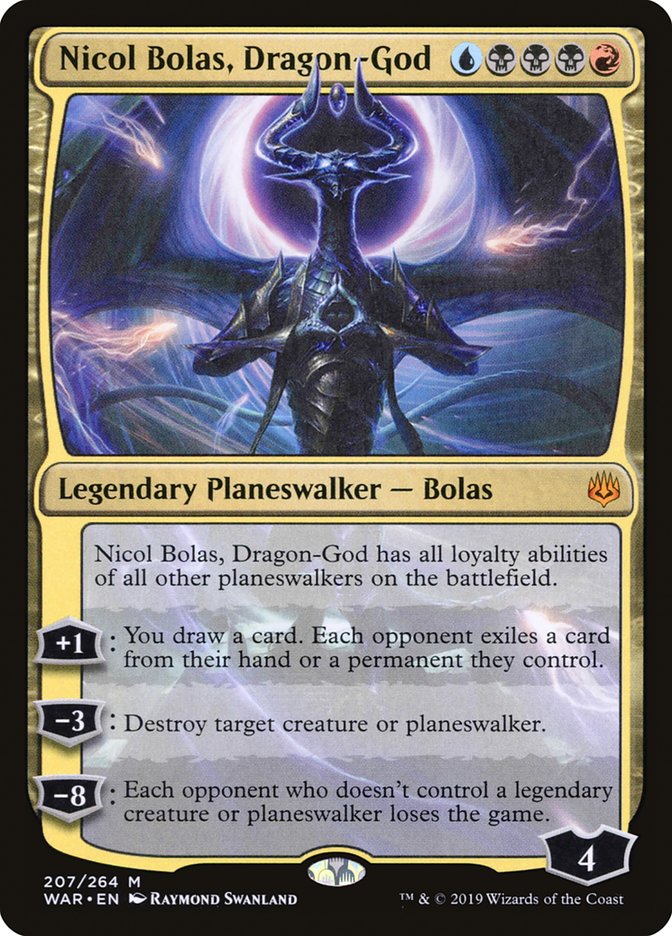 Nicol Bolas, le Dragon-dieu [La Guerre des Planeswalkers]