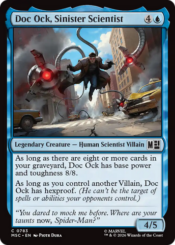 Doctor Octopus, Científico Siniestro [Marvel Superhéroes Commander]