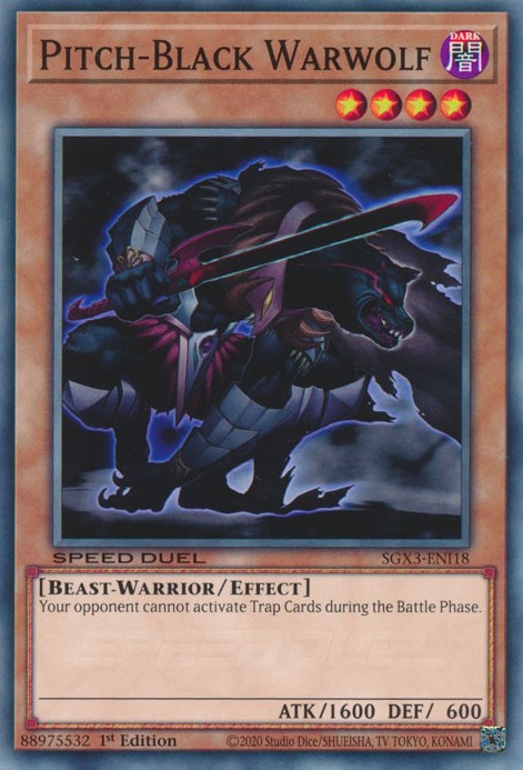 Lobo de Guerra Azabache [SGX3-SP018] Común