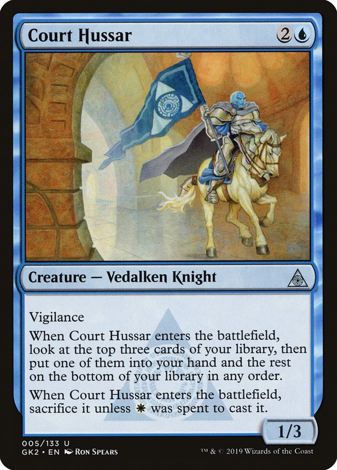 Hussard de cour [Kit de guilde Allégeance de Ravnica]