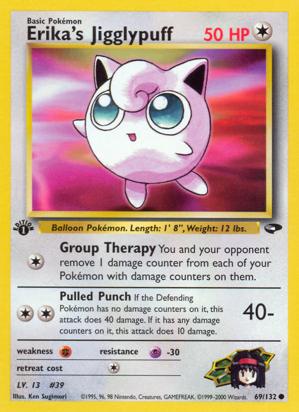 Jigglypuff d'Erika (69/132) [Désafie des Champions 1ère Édition]