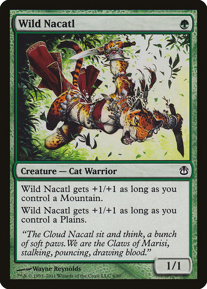 Nacatl sauvage [Duel Decks: Ajani contre Nicol Bolas]