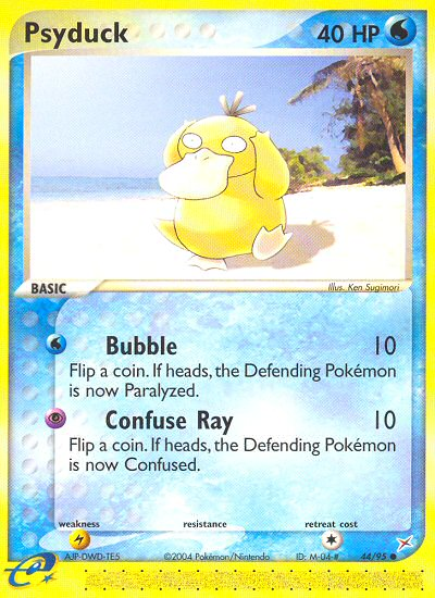 Psykokwak (44/95) [EX: Team Magma vs Team Aqua]