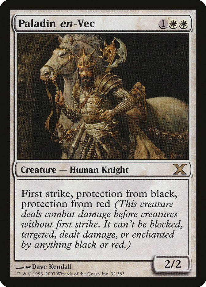 Paladin en-Vec [Dixième édition]