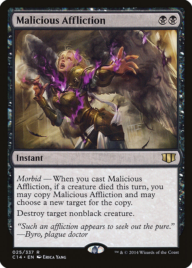Affliction malveillante [Commander 2014]