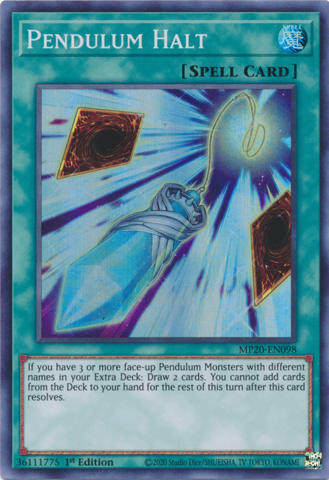 Arrêt du Pendule [MP20-FR098] Super Rare