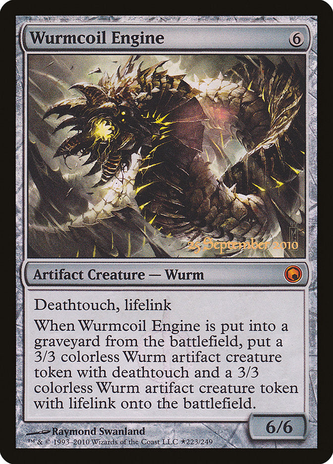 Motor Sirviente Gélido [Cartas Promocionales de la Presentación de Cicatrices de Mirrodin]