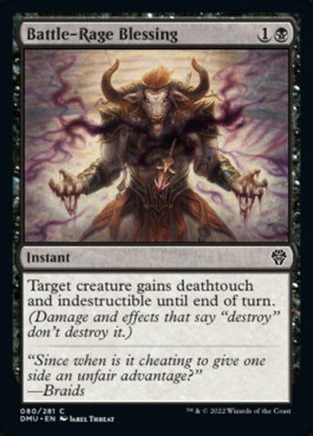 Bendición de Furia [Dominaria Unida]