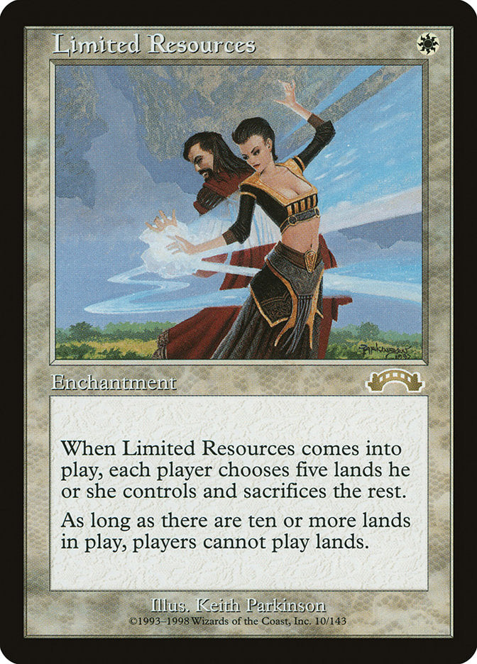 Ressources limitées [Exode]