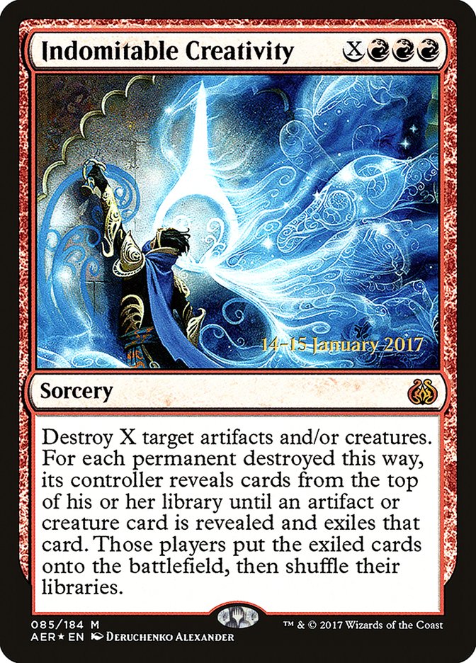 Créativité indomptable [Prerelease Promos Révolte éthérique]