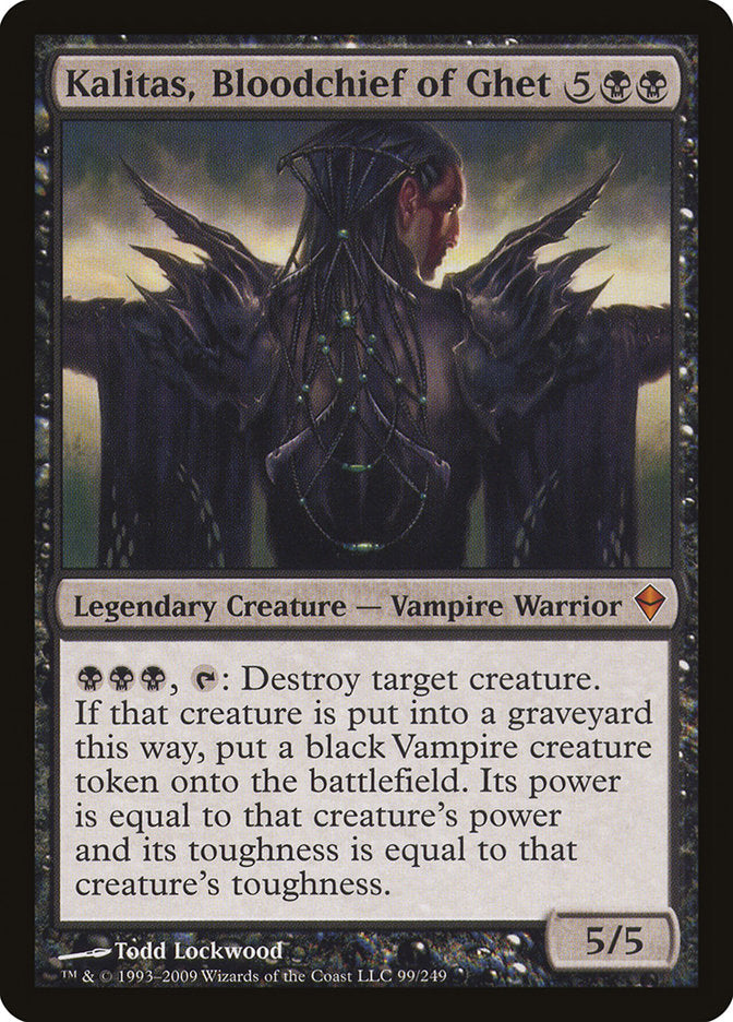 Kalitas, Chef sanglant de Ghet [Zendikar]