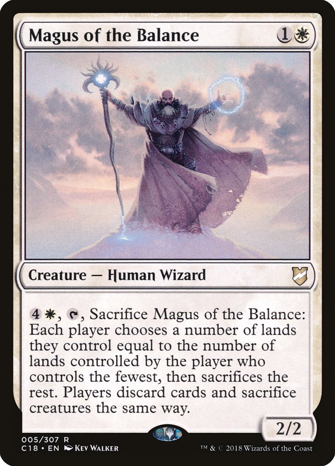 Mage de l'Équilibre [Commander 2018]