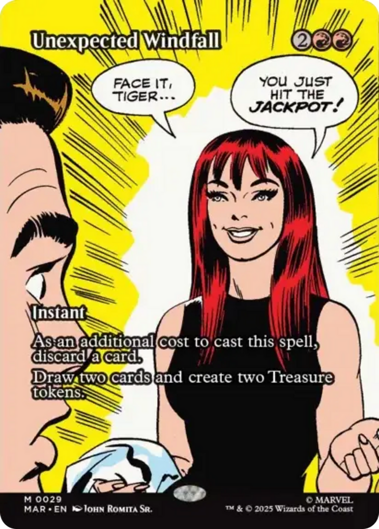 Rentrée d'argent inattendue (Sans bordure) [Univers Marvel : Éternel-Légal]