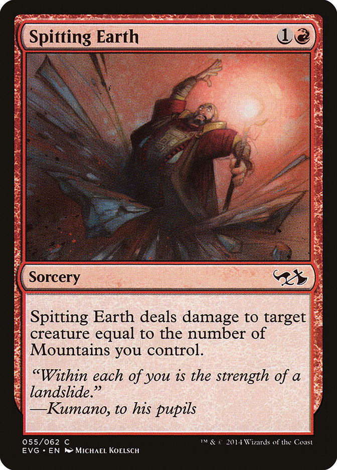 Crache-Terre (Elfes contre Gobelins) [Duel Decks Anthology]