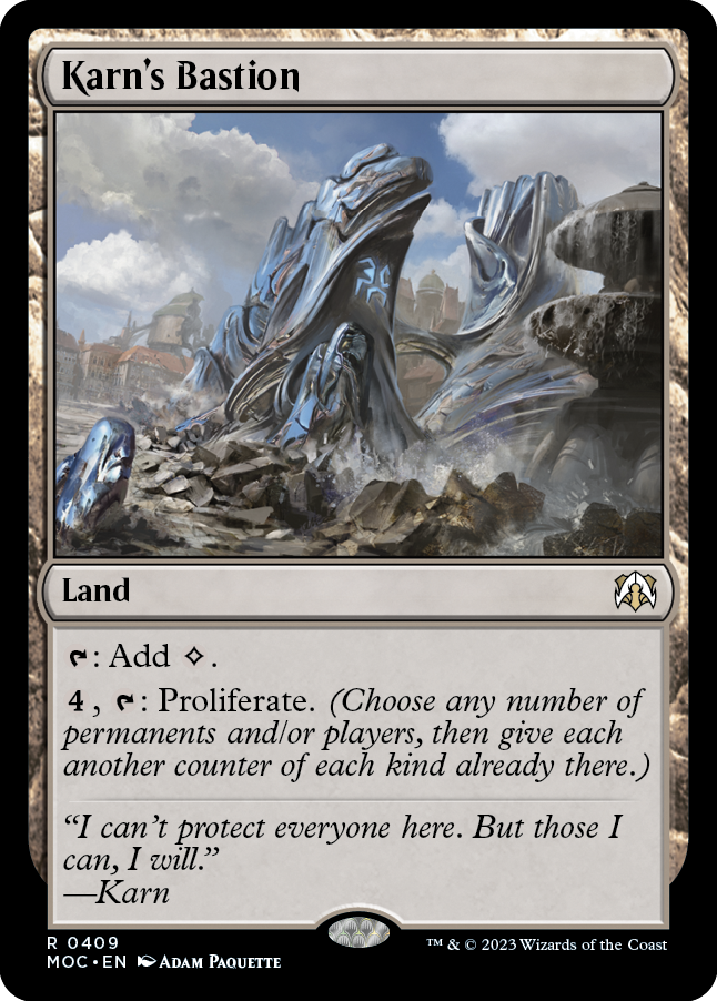 Baluarte de Karn [Marcha de las Máquinas Commander]