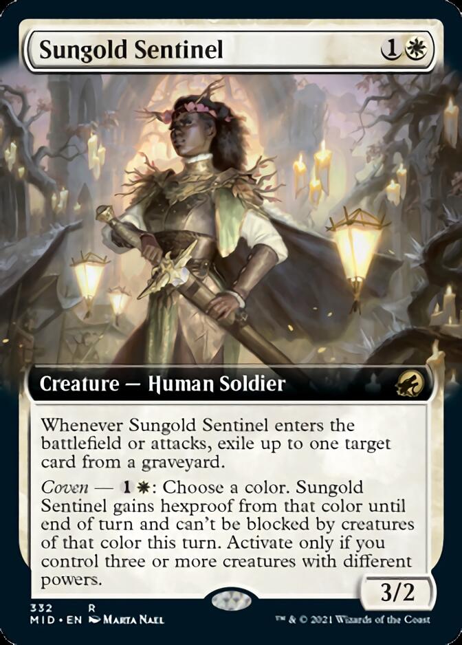 Sentinelle solaire (Extended Art) [Innistrad: Chasse de minuit]