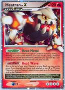 Heatran LV.X (DP31) [Diamant & Perle : Cartes promo Étoile Noire]