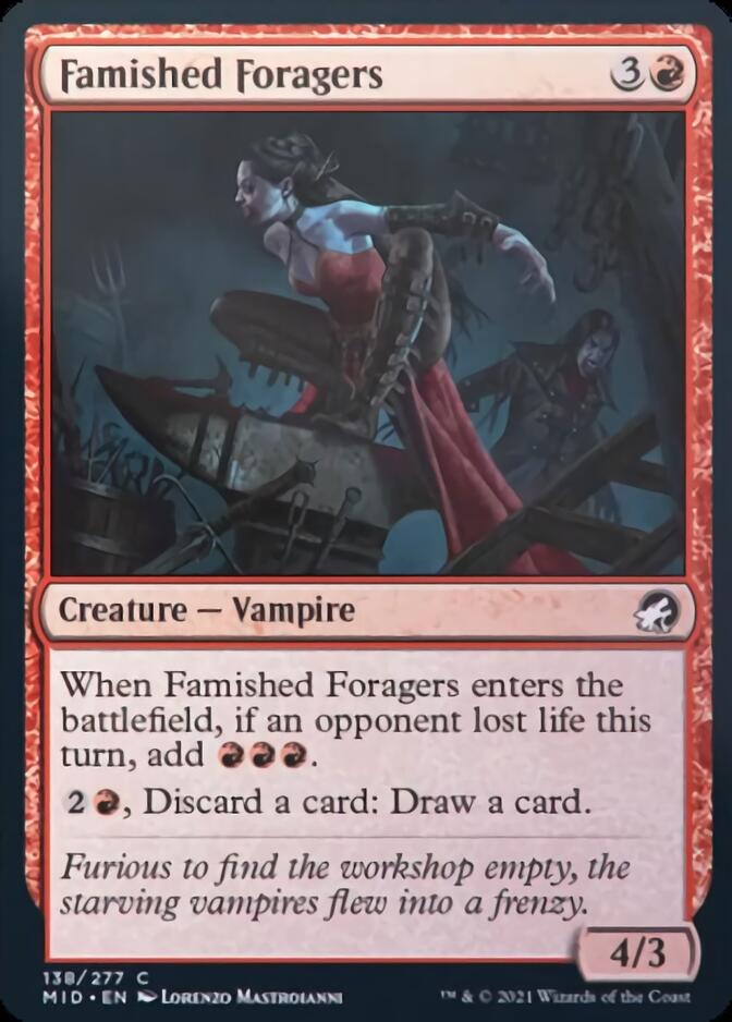 Fourrageurs affamés [Innistrad : Chasse de minuit]